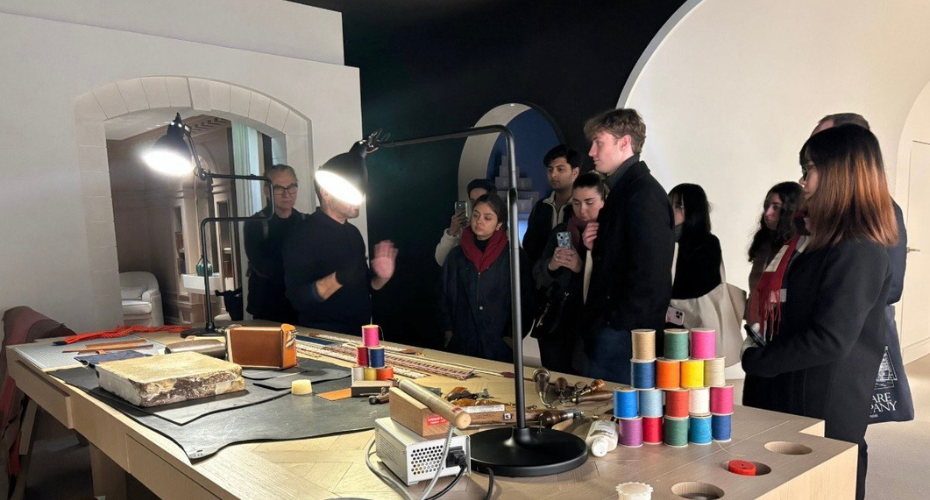 UCD Smurfit School students visiting Toulouse Business School on Luxury Marketing Programme as part of their field trip.