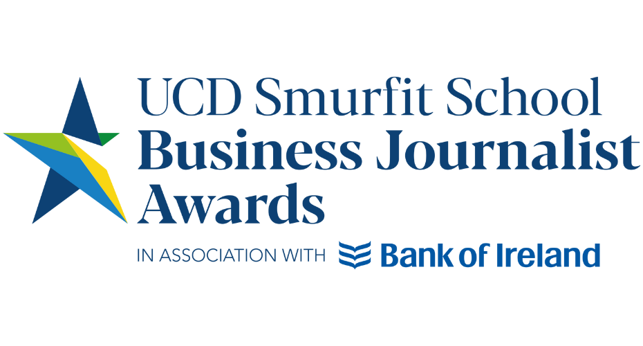 UCD Smurfit School Business Journalist Awards in association with Bank of Ireland logo